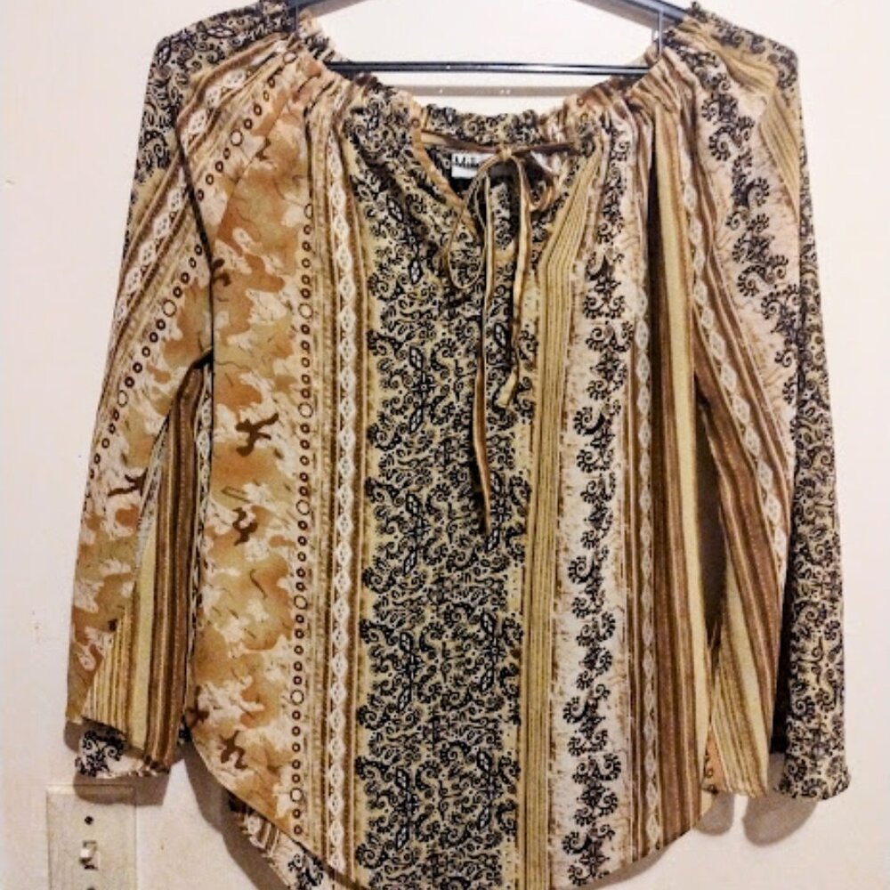 Millenium Women's Cottagecore Blouse Fairycore To… - image 3